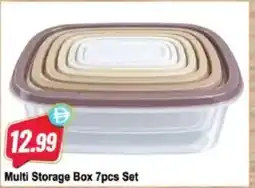 Almaya supermarket Multi Storage Box 7pcs Set offer