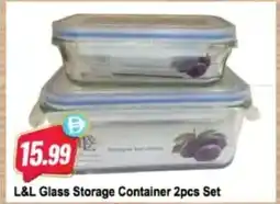 Almaya supermarket L&L Glass Storage Container Set offer