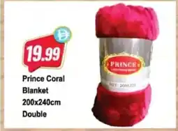 Almaya supermarket Prince Coral Blanket Double offer