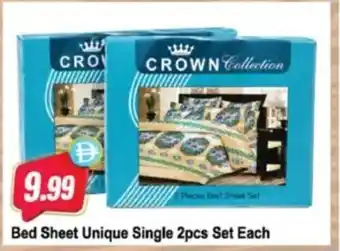 Almaya supermarket Bed Sheet Unique Single Set Each offer