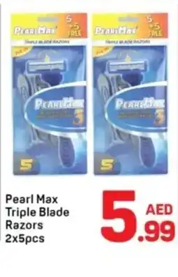 Day To Day Pearl Max Triple Blade Razors offer