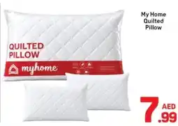 Day To Day My Home Quilted Pillow offer