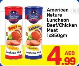 Day To Day American Nature Luncheon Beef/Chicken Meat offer