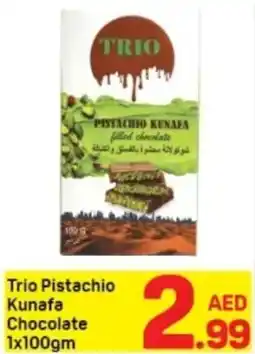 Day To Day Trio Pistachio Kunafa Chocolate offer