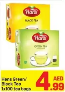 Day To Day Hans Green/ Black Tea offer