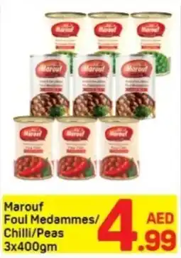 Day To Day Marouf Foul Medammes/ Chilli/Peas offer