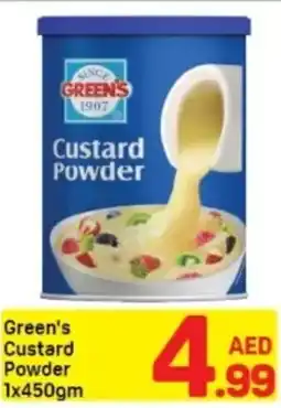 Day To Day Green's Custard Powder offer