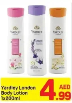 Day To Day Yardley London Body Lotion offer