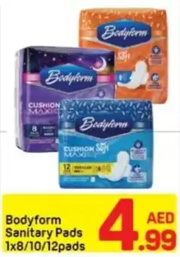 Day To Day Bodyform Sanitary Pads offer