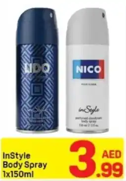 Day To Day InStyle Body Spray offer