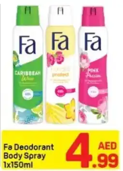 Day To Day Fa Deodorant Body Spray offer