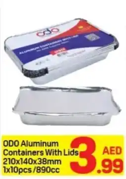 Day To Day ODO Aluminum Containers With Lids offer