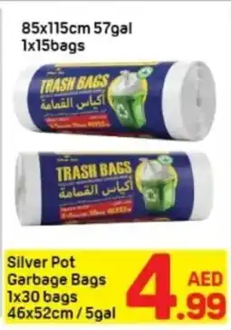 Day To Day Silver Pot Garbage Bags offer