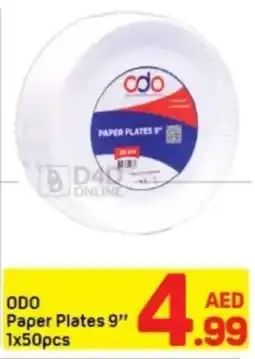 Day To Day ODO Paper Plates offer