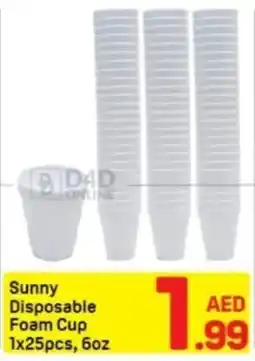 Day To Day Sunny Disposable Foam Cup offer