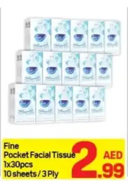 Day To Day Fine Pocket Facial Tissue offer