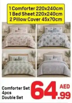 Day To Day Comforter Set 4pcs Double Set offer