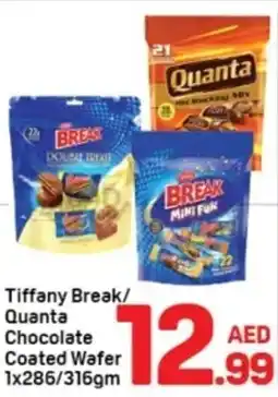 Day To Day Tiffany Break/ Quanta Chocolate Coated Wafer offer
