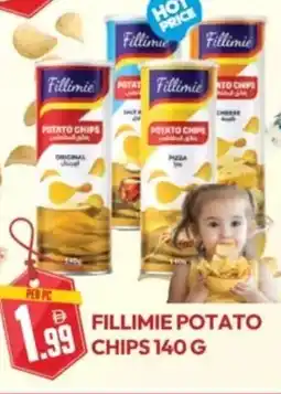 Dream Land Center Fillimie potato chips offer
