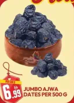 Dream Land Center Jumbo ajwa dates per offer