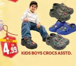 Dream Land Center Kids boys crocs asstd. offer