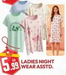 Dream Land Center Ladies night wear asstd. offer