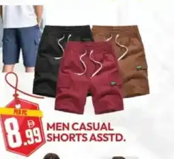 Dream Land Center Men casual shorts asstd. offer