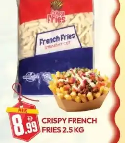 Dream Land Center Crispy french fries offer