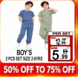 Gift Point Boy's set size 2-6yrs offer