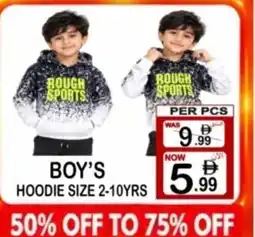 Gift Point Boy's hoodie size 2-10yrs offer
