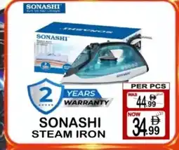 Gift Point Sonashi steam iron offer