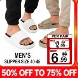 Gift Point Men's slipper size 40-45 offer