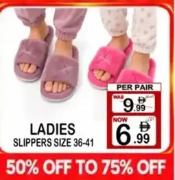 Gift Point Ladies slippers size 36-41 offer