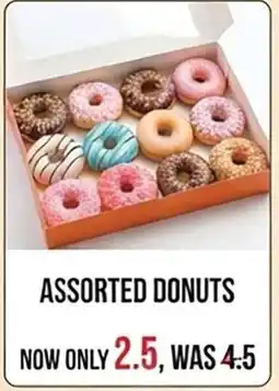 Hashim Hypermarket Assorted donuts offer