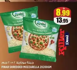 Hashim Hypermarket Pinar shredded mozzarella offer