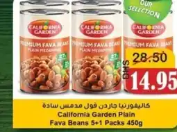 Al Mushrif Co-Operative Society California Garden Plain Fava Beans offer