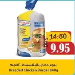 Al Mushrif Co-Operative Society Breaded Chicken Burger offer