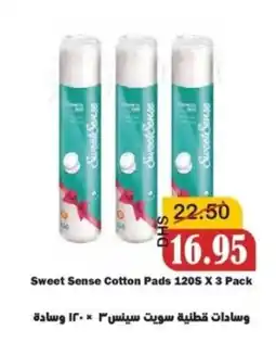 Al Mushrif Co-Operative Society Sweet Sense Cotton Pads offer