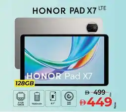 Kenz Hypermarket Honor pad x7 lte offer