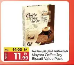 Kenz Hypermarket Mayora Coffee Joy Biscuit Value Pack offer