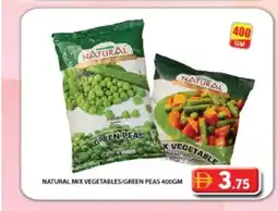 Grand Hyper Market Natural mix vegetables/green peas offer