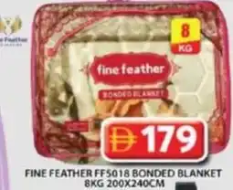 Grand Hyper Market Fine feather FF5018 bonded blanket offer