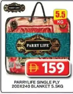 Grand Hyper Market Parrylife single ply blanket offer