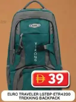 Grand Hyper Market Euro traveler LGTBP-ETR4200 trekking backpack offer