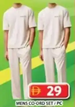 Grand Hyper Market Mens co-ord set/pc offer