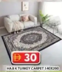 Grand Hyper Market Hajik turkey carpet offer