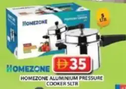Grand Hyper Market Homezone aluminium pressure cooker sltr offer