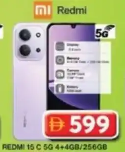 Grand Hyper Market REDMI 15 C 5G 4+4GB/256GB offer