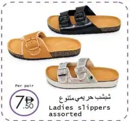 Wear Mart Ladies slippers assorted offer