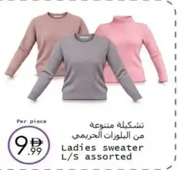 Wear Mart Ladies sweater L/S assorted offer